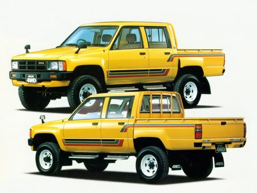  Toyota Hilux Double Cab SR 1983 года  (JP) (фото 4 из 5)